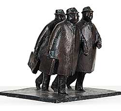 #85 ~ McElcheran - Untitled - Three Businessmen Walking  #1/8