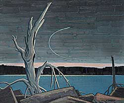 #92 ~ Parsons - Jet Over Algonquin - Dawn