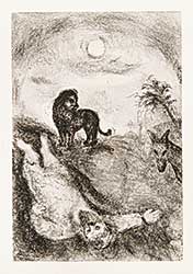 #304 ~ Chagall - Prophete Tue par un Lion