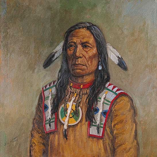 #36 ~ Fales - Running Rabbit, Peigan [Blacfeet] [sic] Montana