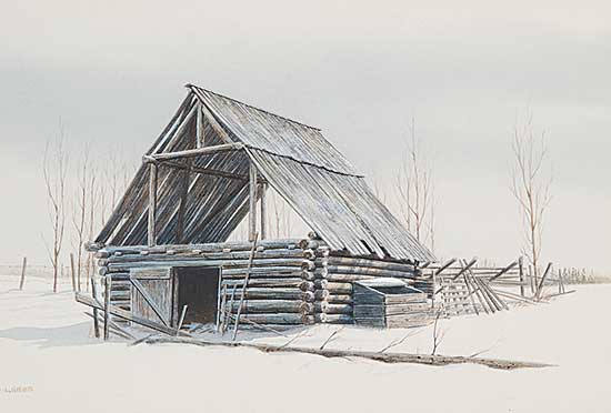 #40 ~ Gibbs - Hay Shed, near Rocky Mountain House