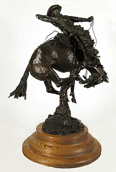#55 ~ Hoar - Untitled - Bronc Bustin'  #16/20