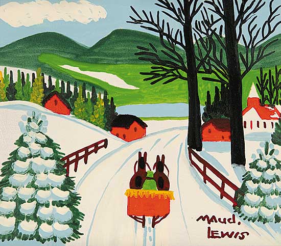 #71 ~ Lewis - Untitled - Spring Sleigh Ride