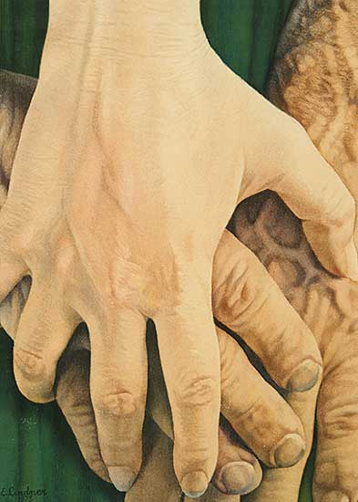 #73 ~ Lindner - Untitled - Hands