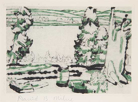 #89 ~ Milne - Painting Place / Hilltop