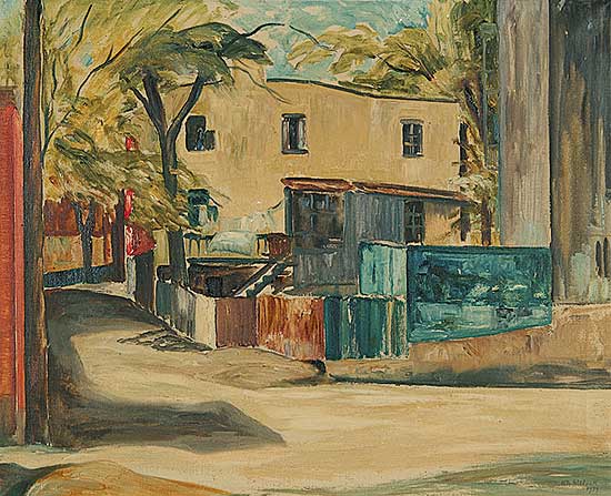 #91 ~ Muhlstock - Summer [Back Yard of St. Urbain St.]