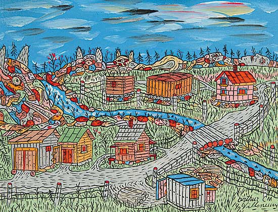 #121 ~ Villeneuve - Petit ruisseau