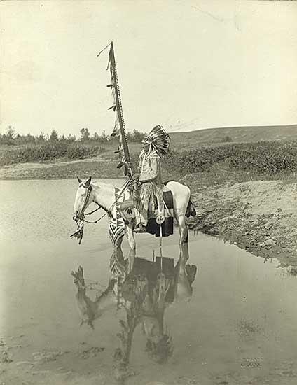#244 ~ Pollard - Chief Duck, Blackfoot, c.1912
