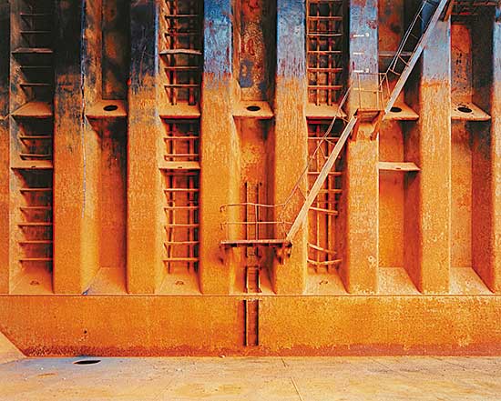 #305 ~ Burtynsky - Shipbreaking #47, Chittagong, Bangladesh