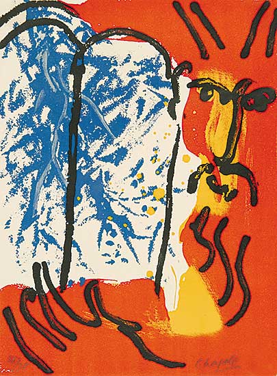 #310 ~ Chagall - Moses  #38/75