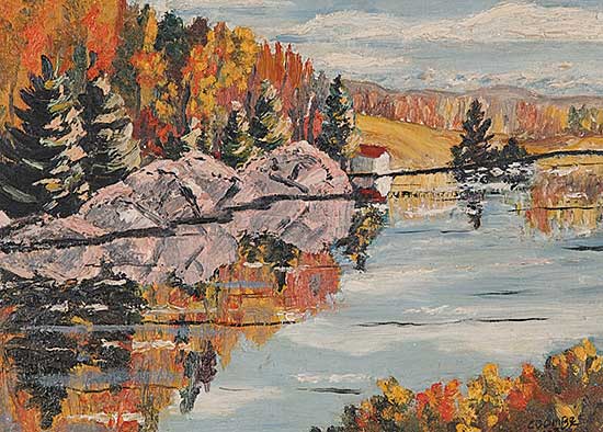 #414 ~ Coombes - Untitled - Fall Reflections
