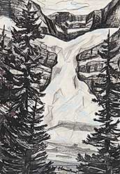 #10 ~ Brandtner - Untitled - Angel Glacier, Mt. Edith Cavell