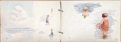 #20 ~ Caron - Untitled - Sketch Book for 1927