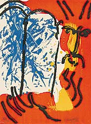 #310 ~ Chagall - Moses  #38/75