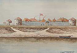 #438 ~ Hutchins - Old Fort Garry 1872, Demolished 1882