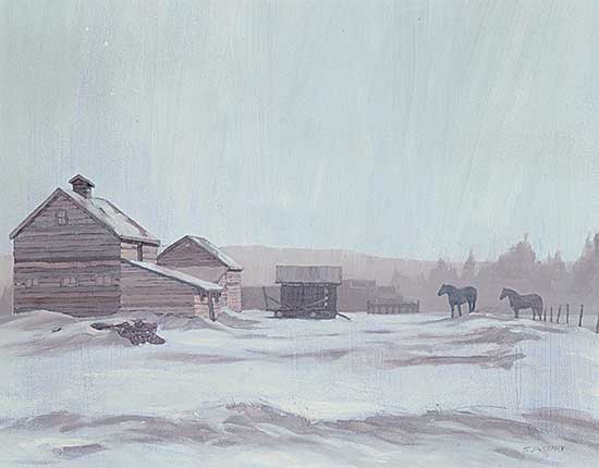 #46 ~ Freeman - Frigid Farmyard