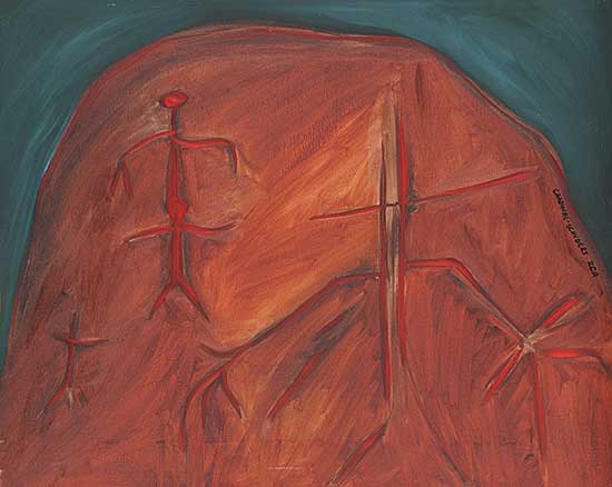 #306 ~ Cardinal-Schubert - The Power Stick