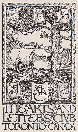 #541 ~ MacDonald - The Arts and Letters Club, Toronto, Canada