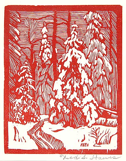 #19 ~ Haines - Untitled - Winter Trees