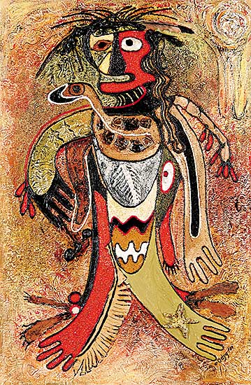 #84 ~ Odjig - Untitled - The Shaman