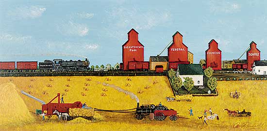 #104 ~ Russell - Prairie Harvest