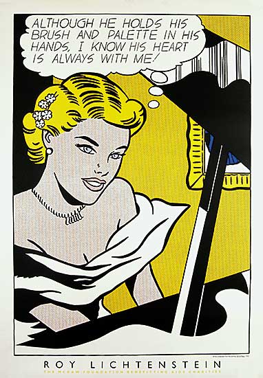 #312 ~ Lichtenstein - McGraw Foundation Benefiting Aids Charities