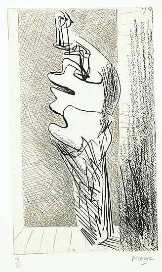 #317 ~ Moore - Untitled - Abstract Form  #15/50