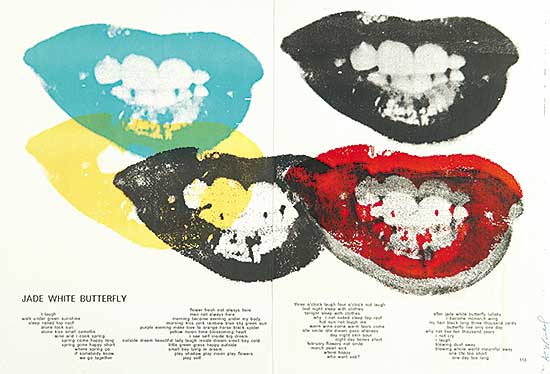 #333 ~ Warhol - Marilyn Monroe I Love Your Kiss Forever