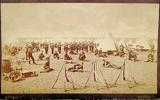 #402 ~ Buell - 8368 91st Regiment Encampment at Qu'Apple Station NWT [sic]