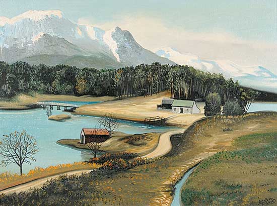 #531 ~ Fisher - Untitled - Summer Cottage