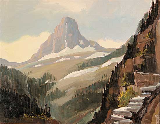 #533 ~ Garner - Along the Logan Highway, Glacial National Park