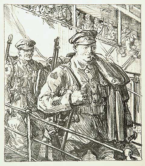 #564 ~ Lismer - Home Again [Landing at Pier 2, Halifax]