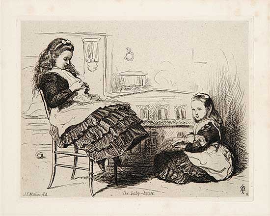 #569.3 ~ Millais - The Baby House