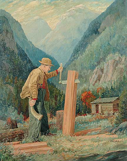 #597 ~ Shaw - The Shingle Maker