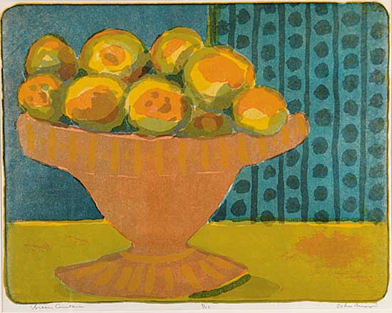 #606 ~ Snow - Green Curtain  #9/23