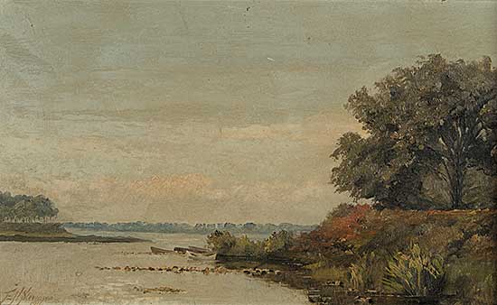 #610 ~ Stevenson - Nuns Island and River, Montreal