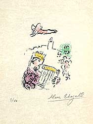 #306 ~ Chagall - Le Roi David  #9/40