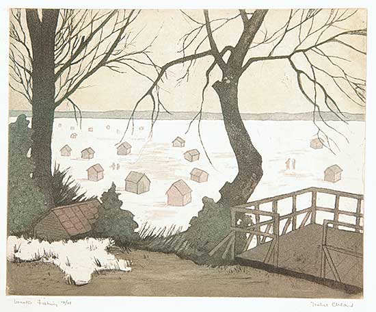 #22 ~ Cleland - Winter Fishing  #16/75