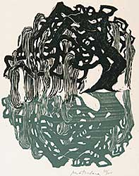 #46 ~ Matsubara - Untitled - Tree and Reflection  #99/100