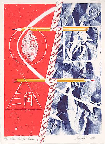 #63 ~ Rosenquist - Flame Out for Picasso  #P.P.8/15