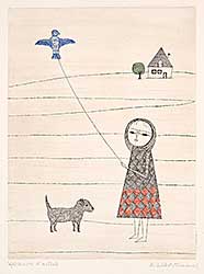 #42 ~ Minami - Untitled - Girl with Kite  #Epreuve d'Artiste