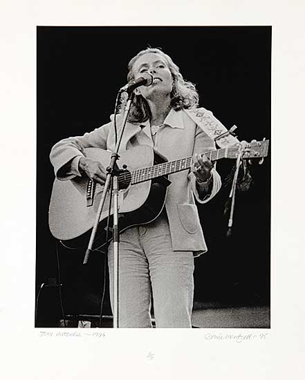 #68 ~ Wentzell - Joni Mitchell - 1974  #6/50