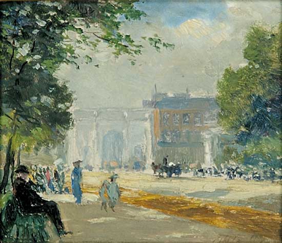 #13.1 ~ Bell-Smith - Hyde Park London, Eng.
