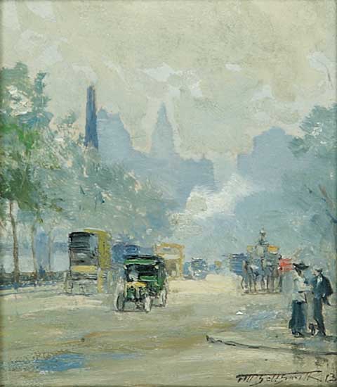 #13.2 ~ Bell-Smith - The Thames Embankment, London, Eng.
