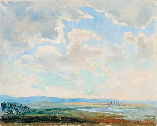 #41 ~ de Grandmaison - Summer Skies, Southern Alberta [Calgary Skyline]