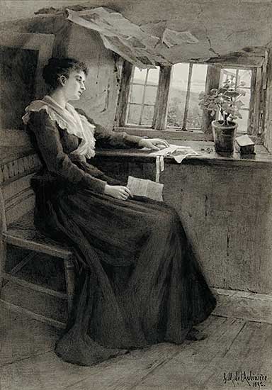 #80 ~ L'Aubiniere - Untitled - A Letter From Home