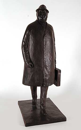 #98 ~ McElcheran - Untitled - Smiling Businessman with Briefcase  #7/9