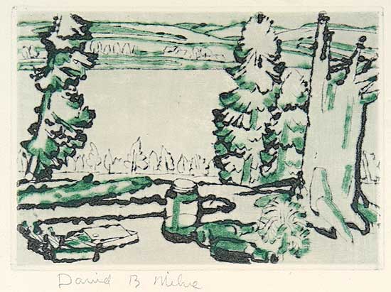 #102 ~ Milne - Painting Place / Hilltop