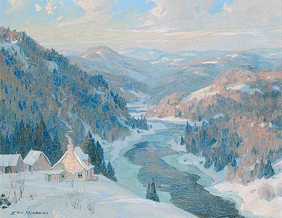 #123 ~ Riordon - Untitled - The Thawing River