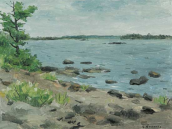 #124 ~ Roberts - Windy Day Georgian Bay